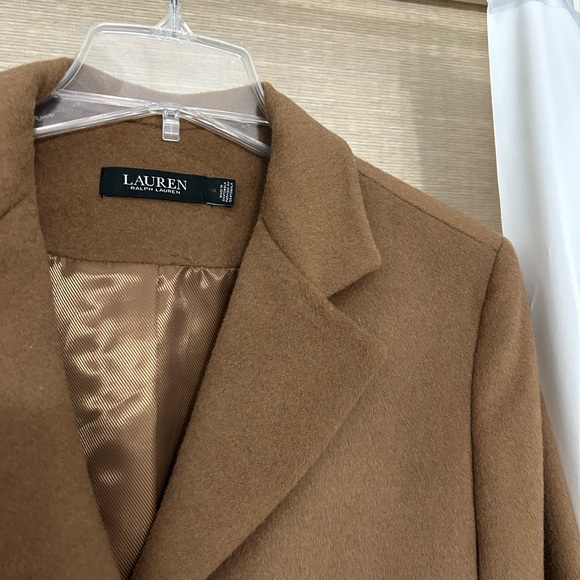 Ralph Lauren Classic Wool Blend Single-Breasted Coat NWT - Picture 4 of 10